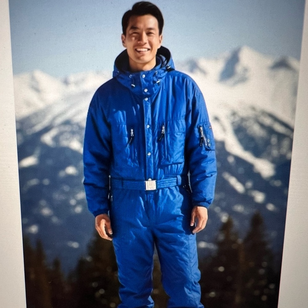 Bogner men's vintage 90's designer Thylmann series ski suit size 48